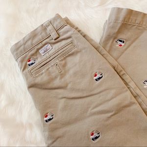 VINEYARD VINES Santa Whale Khaki Club Pants Rare